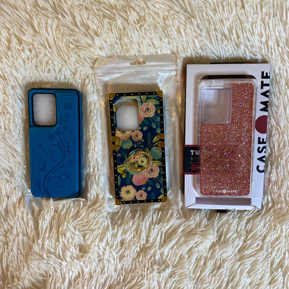 Lot of 3 new new cases for Samsung Galaxy S20